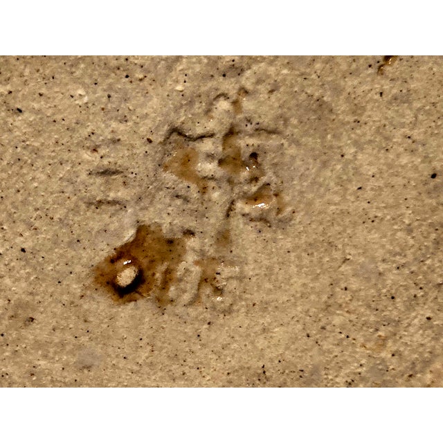 Ceramic Mid‑Century Japanese Oni Face Jug – Crackle Glaze For Sale - Image 7 of 11