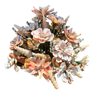 Vintage Shell Bouquet Art