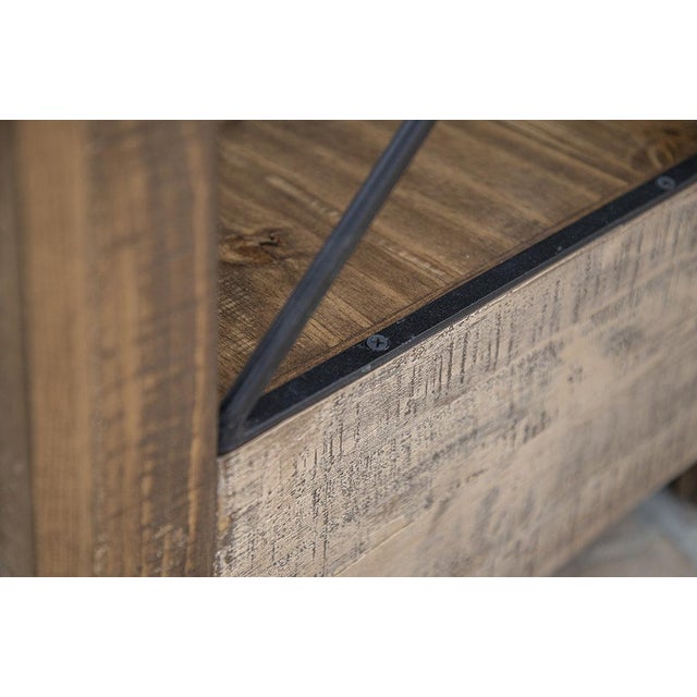 2020s Logan Square 2 Drawer Console Table For Sale - Image 5 of 7