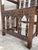 Wood 19th Century Spanish Colonial Altar Carved Armchairs With Wood Seat - a Pair For Sale - Image 7 of 8