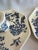 Ceramic Vintage Mason's Manchu Blue White Ironstone Chamberstick Candle Holders Pair For Sale - Image 7 of 7