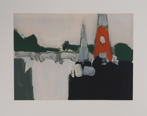 Nicolas de Stael, La Tour Eiffel, Lithograph
