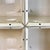 1970s Italian Modern White Metal Supporting Bookcase, 1970s For Sale - Image 5 of 18