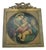Art Nouveau Chromolithograph in Brass Frame Madonna of the Chair For Sale