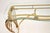 Vintage Italian Brass and Glass Console Table, 1960s For Sale - Image 6 of 11