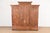 Herter Brothers Style Monumental Antique Eastlake Victorian Carved Walnut and Burl Wood Triple Bookcase Cabinet For Sale - Image 12 of 13