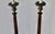 Auburn Late 20th Century Georgian Style Mahogany Brass Candlestick Table Lamps - a Pair For Sale - Image 8 of 18
