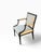 Nancy Corzine 1 of 2 Antique Directoire Arm Chair W Nancy Corzine Yellow Upholstery For Sale - Image 4 of 8