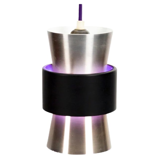 Danish Purple Pendant Lamp from Lyfa For Sale