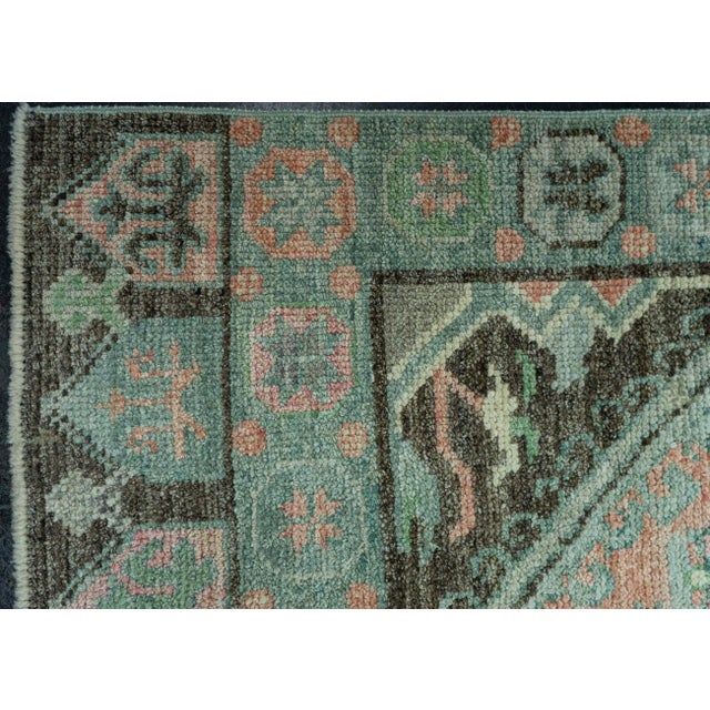 Turkish Oushak Rug 2'11" x 20'1" #20093 For Sale - Image 4 of 8