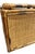 Vintage Tortoiseshell Bamboo and Rattan Storage Box For Sale - Image 9 of 14