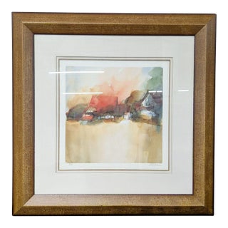 L. Wagner Signed Limited Edition Giclée by Lisa Violetto Designs, Framed For Sale