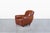 Wood Vintage French Art Deco Leather Club Armchairs, 1940s For Sale - Image 7 of 14