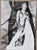 Christian Bauer, Standing Nude, 1990s, Ink and Pencil on Paper For Sale - Image 3 of 14