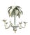 Vintage Hollywood Regency Style Tolle Palm Tree Bamboo Chandelier For Sale