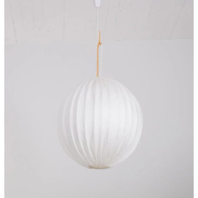 White Vintage Pendants by Hans-Agne Jakobsson, 1960s, Set of 2 For Sale - Image 8 of 9