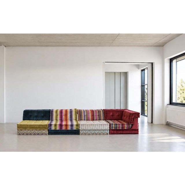 Mah Jong Sofa by Hans Hopfer for Roche Bobois, 1971, Set of 4 For Sale - Image 4 of 12