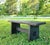 Yakisugi Charred Finish- Unique Reclaimed Barn Wood Bench, Entry, Bedroom, Garden, Hall, For Sale - Image 4 of 7