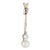 Antique Cultured Pearl 0.31ctw Diamond Pendant 10k - 17k Yellow Gold For Sale