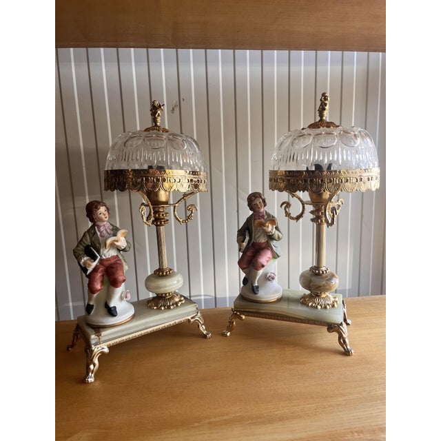 20th Century Ceramic Lamps, Set of 2 For Sale - Image 10 of 11