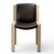Joe Colombo Model 300 Chairs in Wood and Sørensen Leather by Joe Colombo for Karakter, Set of 2 For Sale - Image 4 of 17