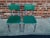 Industrial Mid Century Heywood Wakefield Chrome and Plastic Chairs - a Pair For Sale - Image 3 of 11