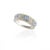 Not Yet Made - Made To Order 14k Gold Sapphire & Diamond Cocktail Band Ring Size 7 For Sale - Image 5 of 10