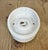 White Vintage White Porcelain Wall Light, 1970s For Sale - Image 8 of 12