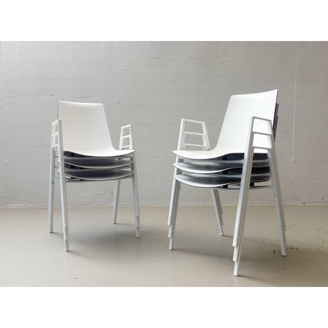 Model 6602 Nooi Row Chair by Neunzig for Wiesner-Hager, 2014 For Sale - Image 13 of 16