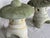 Japanese Weathered Cast Concrete Yukimi-Gata Lanterns, 1950s–60s, Pair For Sale - Image 3 of 10