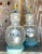 Vintage Boho Patinated Blown Glass Lamps - a Pair For Sale In West Palm - Image 6 of 8