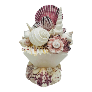 Marble and Shell Art Sculpture