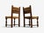 Charles Doudouyt, Six Rustic Dining Chairs, Oak, Rush, France, 1940s For Sale - Image 10 of 16