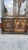 Transitional Vintage Carved Wood Display Cabinet For Sale - Image 3 of 12