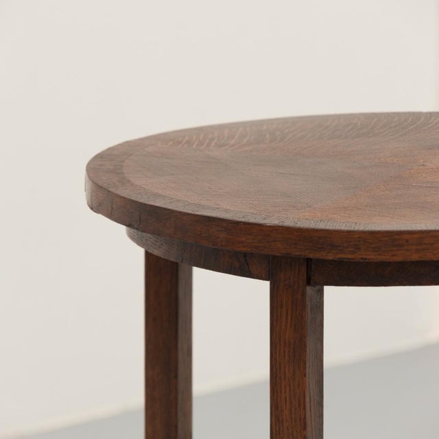 Dutch Art Deco Side Table 1920s For Sale - Image 9 of 16