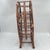 Vintage Boho Chic Bamboo and Rattan Wine Rack For Sale In New York - Image 6 of 7