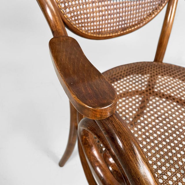 Brown Austrian Armchair from Jacob & Josef Kohn, 1930s For Sale - Image 8 of 15
