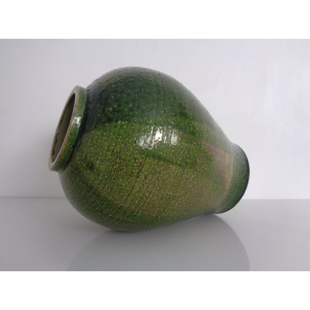 Large Glazed Studio Ceramic Vase, Italy, 1960s For Sale - Image 14 of 18
