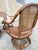 Vintage Hollywood Regency Bentwood Rattan Bamboo Swivel Chair Dining Set - 5 PCS For Sale - Image 12 of 18