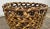 Vintage Extra Large Woven Rattan Basket For Sale In Kansas City - Image 6 of 6