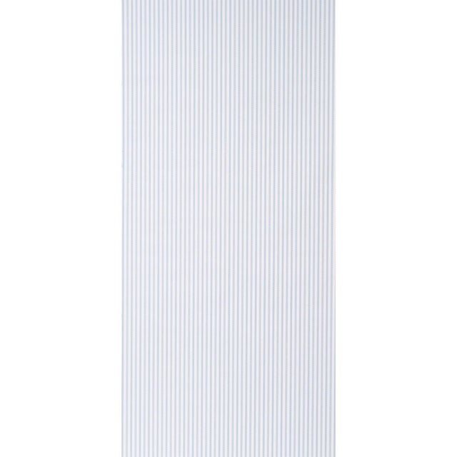 A fresh take on traditional mattress ticking, this classic stripe is made all the more charming with a running-stitch...