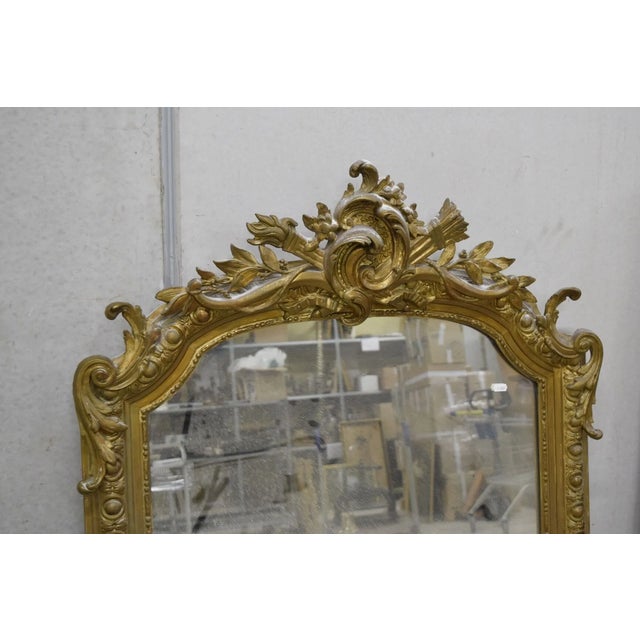 19th Century Napoleon III Louis XV Rococo Mirror, in Very Good conditions. Designed before 1890