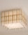 Contemporary Modern Italian “Tropical” Murano Glass Square Flush Mount by Simoeng For Sale - Image 4 of 4