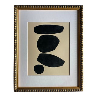 2026 "Sapere" Contemporary Abstract Painting on Cotton Paper by Artist r.k. Red For Sale