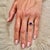 Natural Sapphire Diamond Ring 6.5 14k W Gold 1.99 TCW Certified, Size 6.5 For Sale - Image 10 of 15