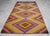 Vintage Turkish Handwoven Kilim Rug – Tribal Flatweave, Boho Farmhouse Style – 5′5″ X 10′6″ For Sale - Image 4 of 12