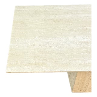 Travertine Dining Table For Sale