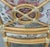 Wood McGuire Target Back Chair. Upholstered in Palm Beach Designer Performance Fabric With Soft Pink and Green Accents. For Sale - Image 7 of 8