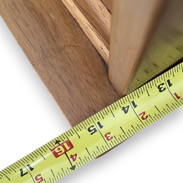 Brown Superb 1970s Mid-Century Modern Style Cabinet Attributed to Thomasville - Refinished For Sale - Image 8 of 8