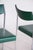 Gold Mid-Century Chairs in Chrome and Leatherette, Central Europe, 1950s, Set of 4 For Sale - Image 8 of 13